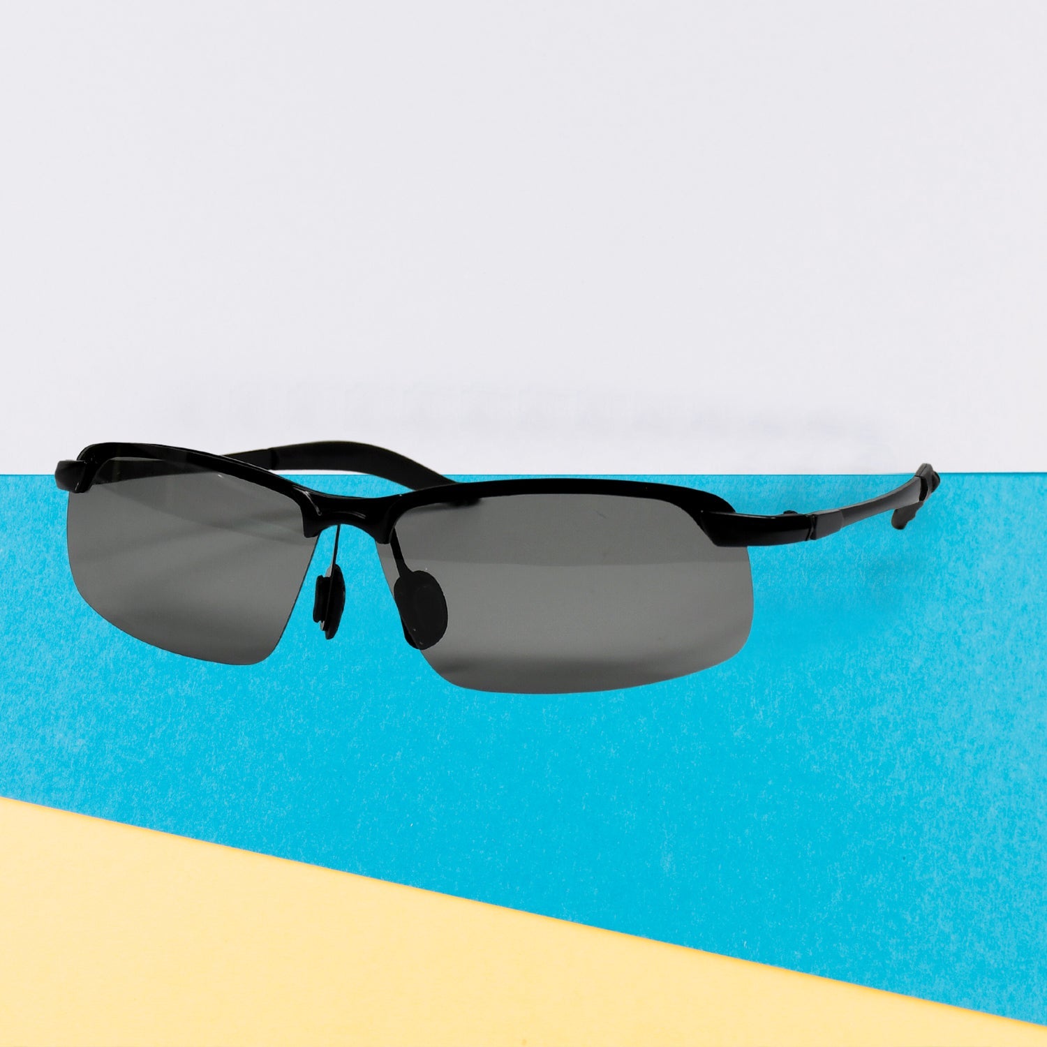 7702 Sports Sunglasses Classic Luxury Lightweight Rimless Sports Sunglasses For Driving , Fishing , Hiking & outdoor Use DeoDap 7702 Sports Sunglasses Classic Luxury Lightweight Rimless Sports Sunglasses For Driving , Fishing , Hiking & outdoor Use DeoDap